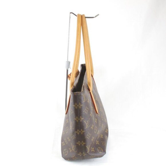 LOUIS VUITTON Authentic Brown Monogram Canvas Tote Bag - Picture 3 of 10